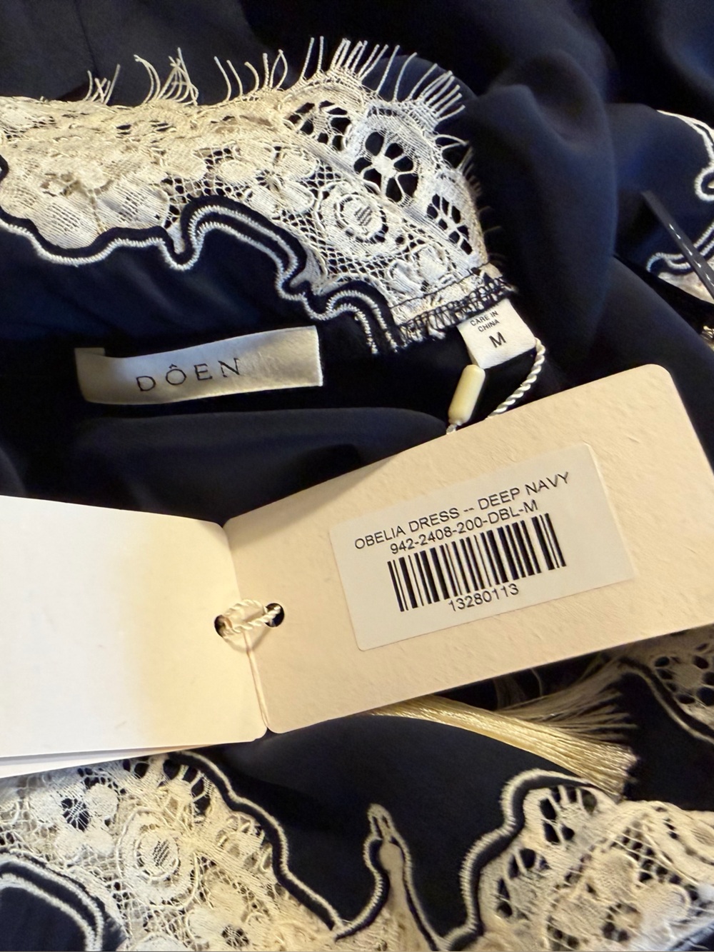 NWT DOEN Obelia Dress M - Picture 7 of 7